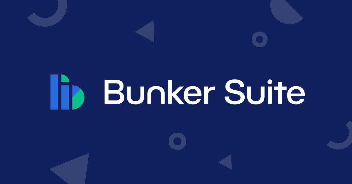 Bunker Suite - Software built for bunker professionals